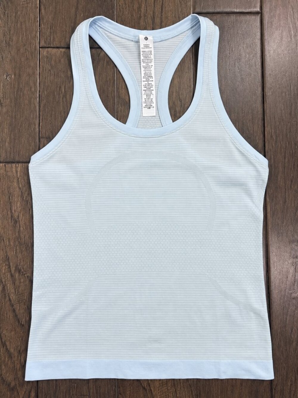 Lululemon NWOT Swiftly Tech Racerback Tank Top 2.0 *Race Length Powder Blue